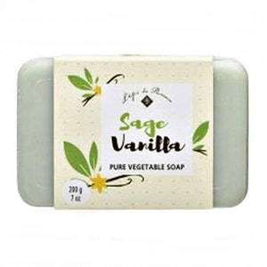 Savon français - Sauge et vanille - par L'epi de Provence - 200 gr. Bar - Un luxe au quotidien !