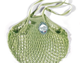 Filt French Market Net Bag - Pergola Green Color- MEDIUM size, Organic Cotton **FREE SHIPPING**