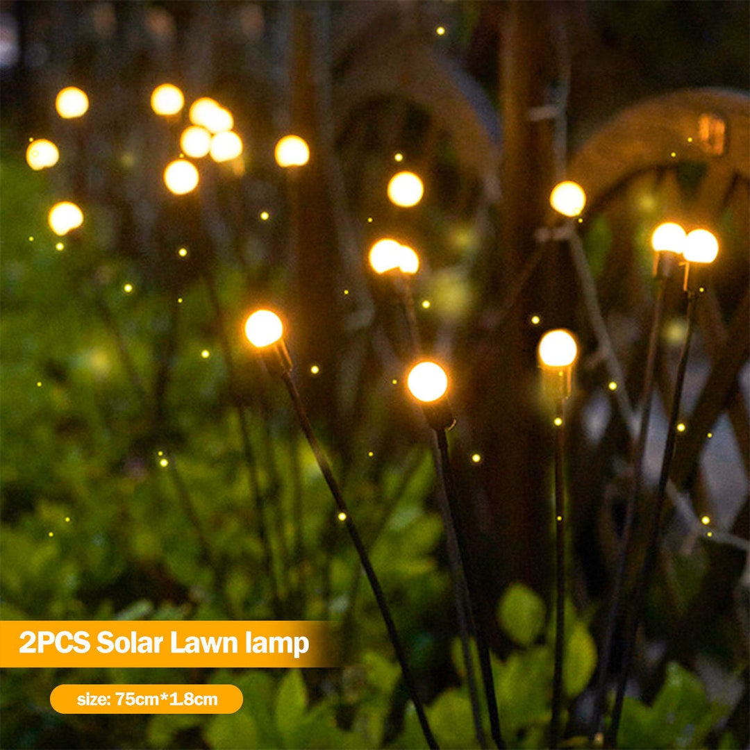 Firework Solar LED Landscape Lights. - Etsy