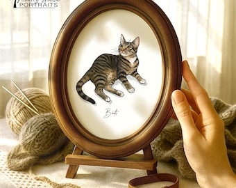 Pet Portrait, Custom Pet Portrait, Pet Portrait Custom, Cat Portrait, Cat Portrait, Regal Royal Animal Painting Personalize Art Gift
