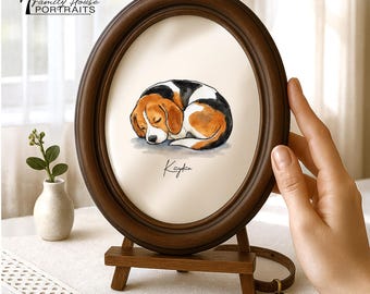 Custom Watercolor Pet Portrait, Pet Memorial Art, Personalized Cat Painting, Pet Keepsake Gift, Hand Drawn Watercolor Sketch from Photo