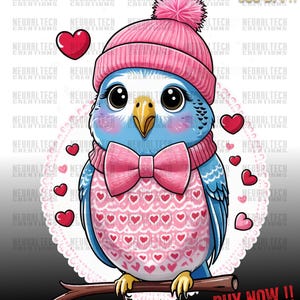 Uccello parrocchetto di San Valentino, parrocchetto parrocchetto png, uccello mamma di San Valentino png, uccello parrocchetto a tema amore png, clipart uccellino rosa dell'amore per artigiani