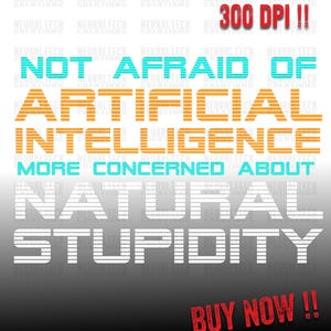 Artificiell intelligens png, nördgeekhumor, IT-citat, roliga citat, png för t-shirt, bästsäljare, dagboksklistermärke, noggrann klippning, programmerare