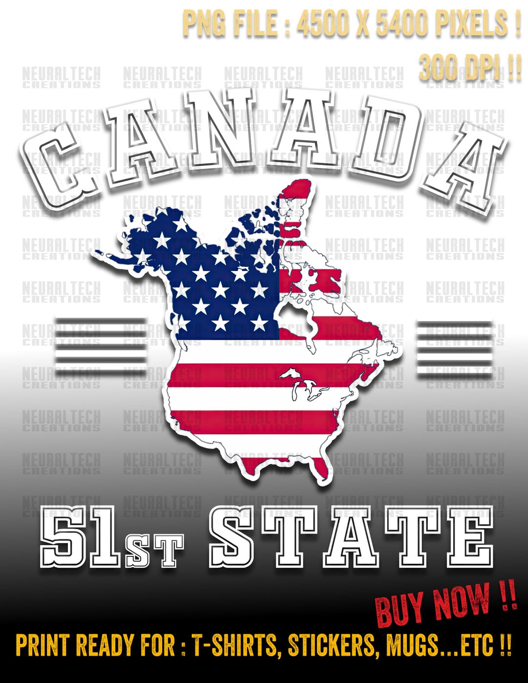 Canada 51 State Shirt, Annex Canada, Canada State 51, Welcome Canada ...