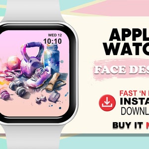 Apple Watch Cute Bunny Crossfit Gym Watercolor Png Gym Png Instant Download Fitness Crossfit Games Workout Clipart Crossfit Workout Quote Etsy UK