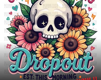 Sanfte Elternschaft Dropout Sarkastische Mama Png Narky Retro Schädel Trendy Mom Skeleton Design Retro Mutterschaft Sublimation Lustige Mama Png Design