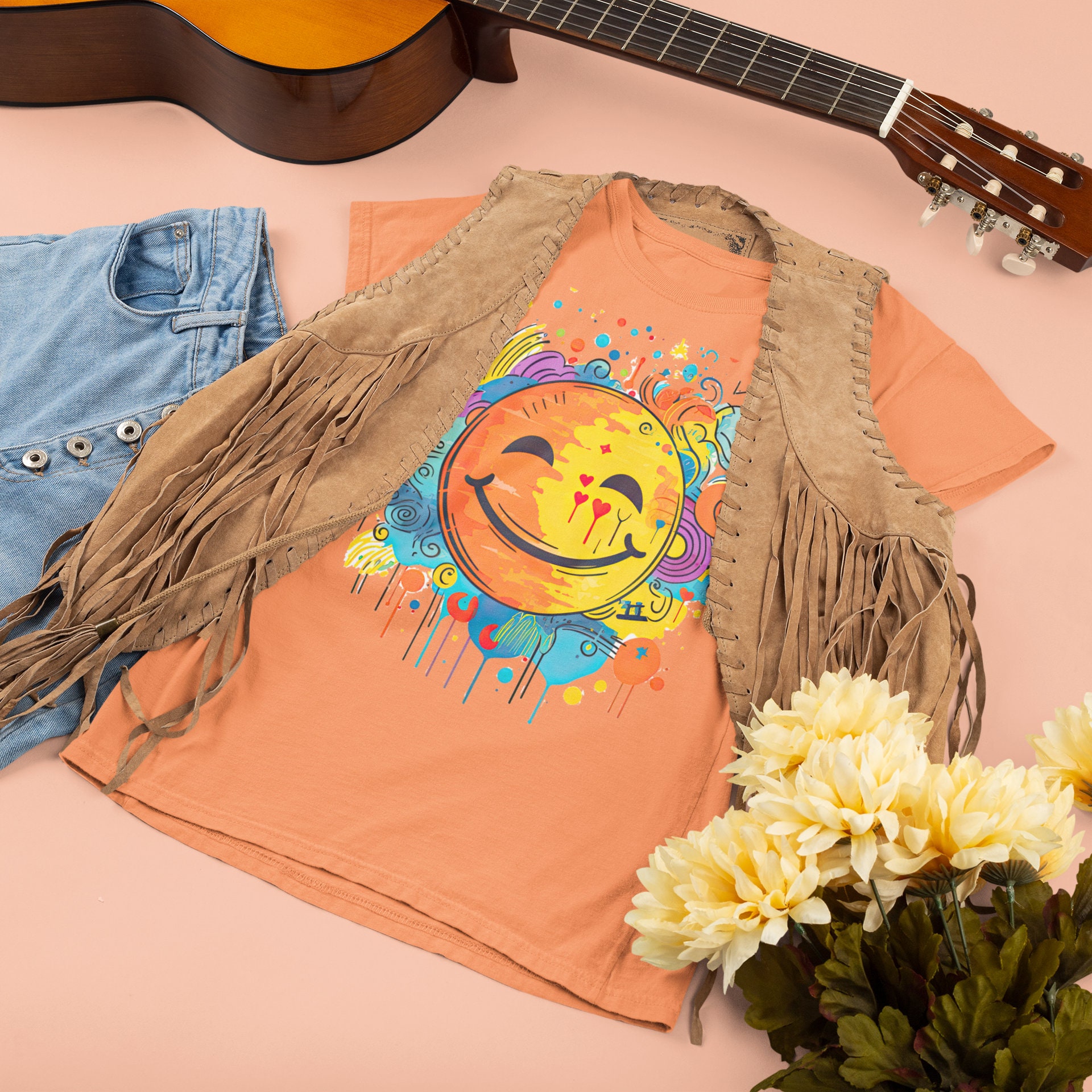 Smiley Face Svg Daisy Flower Svg Smiley Svg Drippy Smiley Etsy Canada