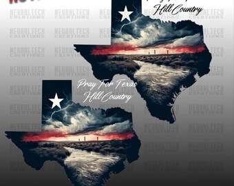 Pray for Texas | Texas hill country, Texas flooding, Guadalupe river png, SVG, Religion Mom, Boho Minimalist Style, Texas Supporter, Gift