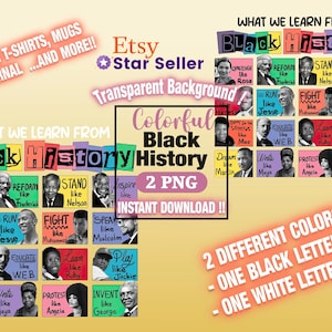 What We Learn From Black History Shirt Image PNG | African American Culture | Juneteenth Shirt | Black Empowerment | Black History Month