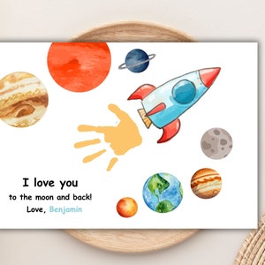 SPACE Happy Mother's Day Card Printable Mother's Day Card Mothers Day ...