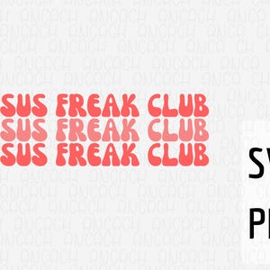 Jesus Freak Club - Christian T-Shirt Design (Digital Download)