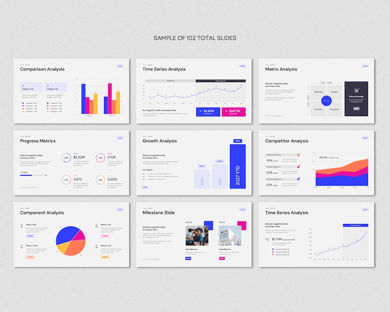 Data Analytics Powerpoint Template modern Vibrant Data Analysis Slide ...