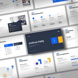 Personlig pitchpresentation | Enkel PowerPoint-mall | Modern PPT | Jobbsökningsresurs | Affärsbilder | Professionell företagspresentation