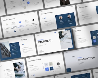 Business Project / Brand Proposal PowerPoint Presentation | Animated PPT Template | Professional Slide Design & Layouts | 100% Editable