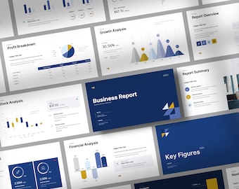 Business Report PowerPoint Presentation | Animated PPT Template | Professional Slide Design & Layouts | 100% Editable | Project / Finance