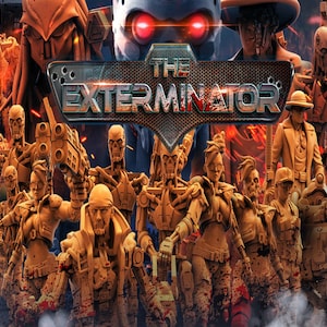 Papsikels The Exterminator December 2022, 3D Miniatures Stl , Dnd Stl , Tabletop Stl, Rpg Stl,  3D Printer Files, Tabletop, Best Stl Files