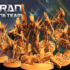 Papsikels Fran Nine Team January 2022, 3D Miniatures Stl , Dnd Stl , Tabletop Stl, Rpg Stl,  3D Printer Files, Tabletop, Best Stl Files
