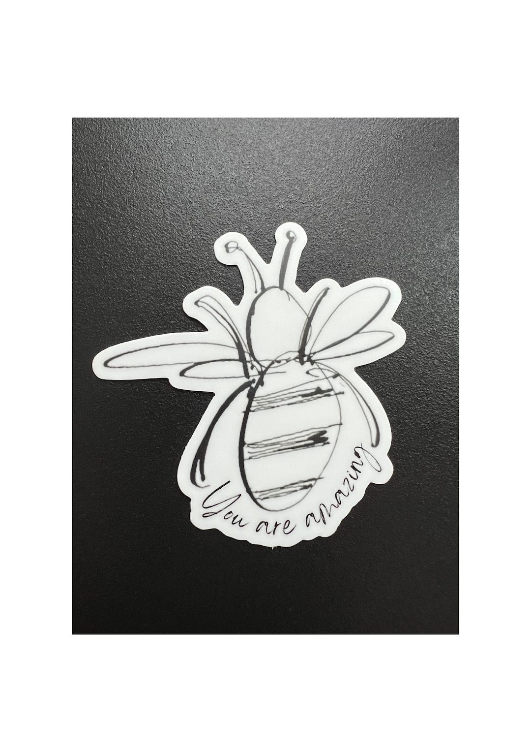 Bee Sticker - Etsy