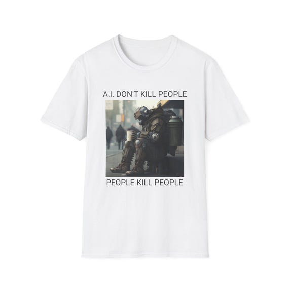 Homeless A.I. Unisex Softstyle T-Shirt