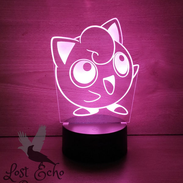 Jigglypuff – Pokemon LED Lamp
