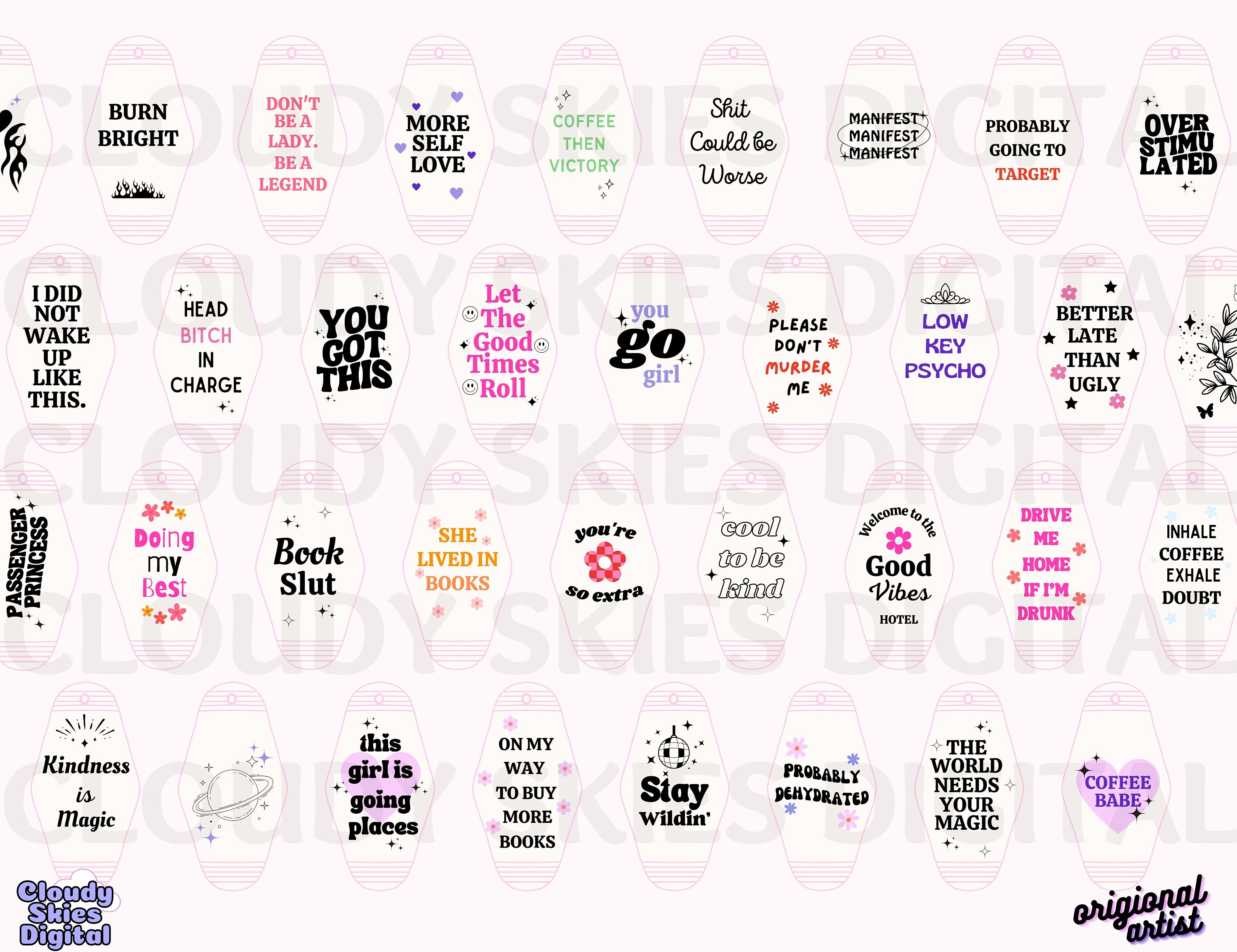 Motel Keychain SVG Bundle, Motel Keychain Svg,hotel Keychain SVG, Cut