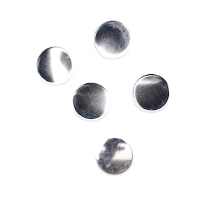 26mm Round Bezel Cup for 25mm Cabochon Silver Plated Brass
