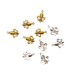 Fleur de Lis legering bedelhanger 22 mm