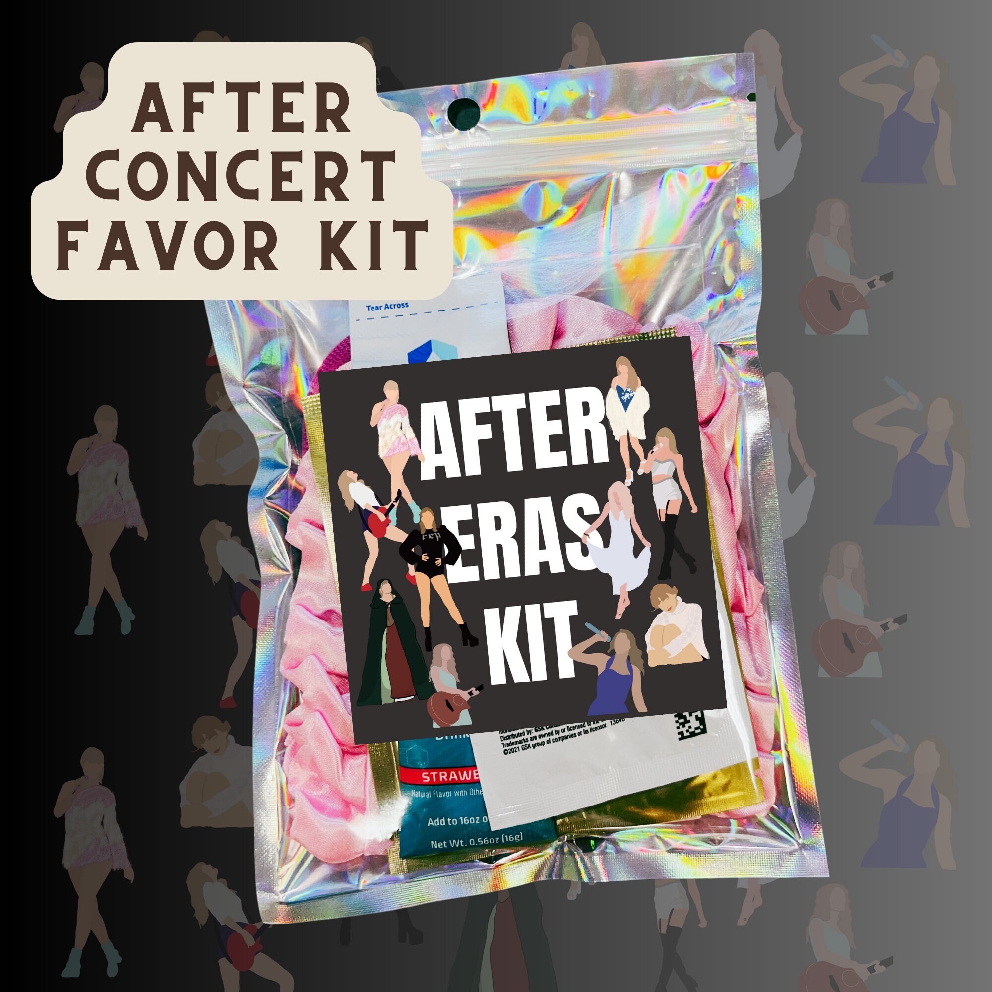 After Eras Tour Favor Kit Concert Party Recovery Taylor Swift
