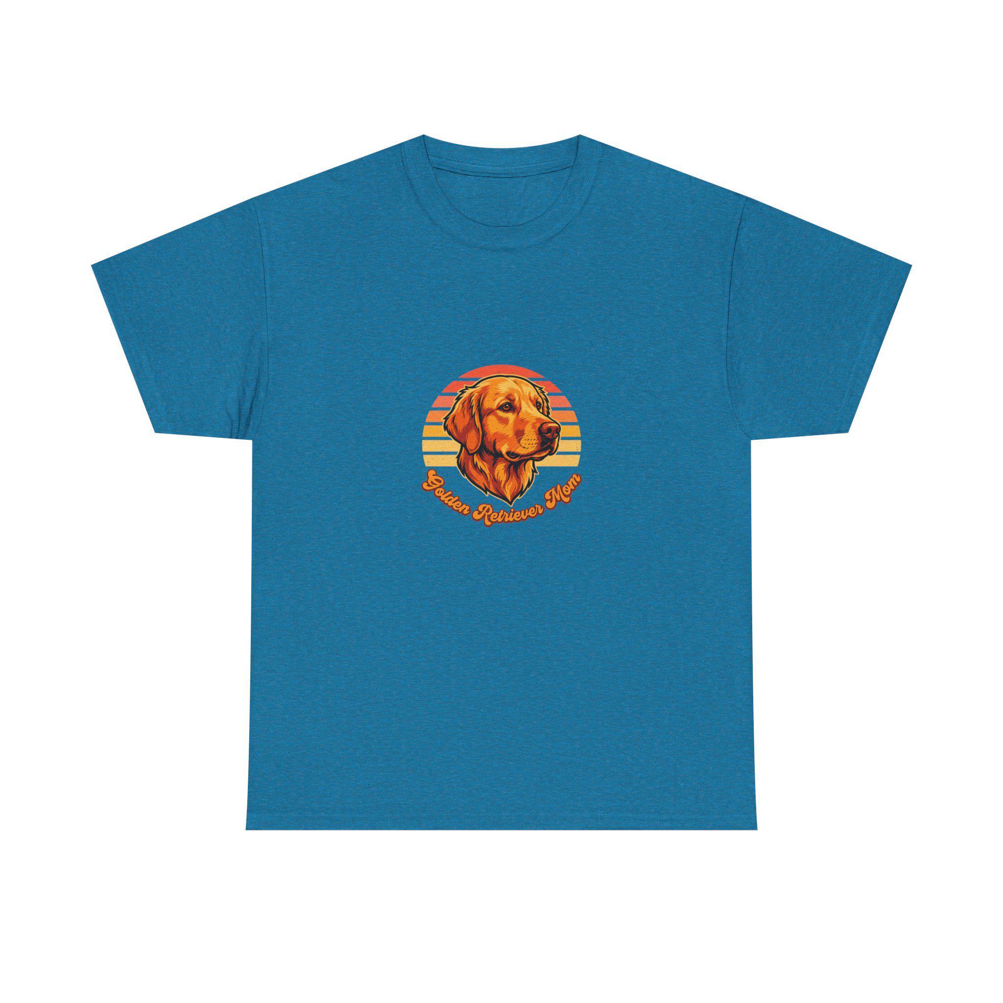 Retro Golden Retriever T-shirt | Golden Retriever Mom Shirt | Dog Lover ...