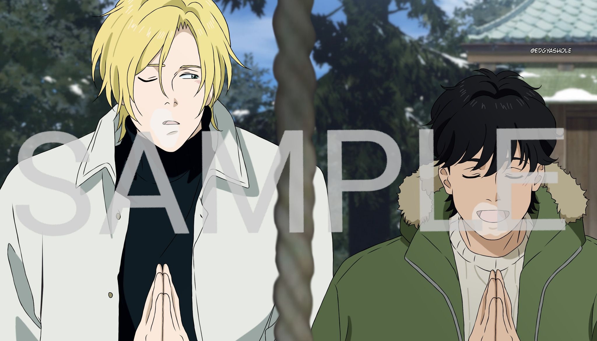 BANANA FISH Happy New Year Fanart 