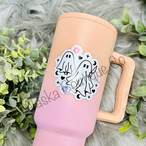 Cute Ghost Tumbler Magnet, Magnet for Stanleys, Magnet for Simple Moderns, Tumbler Magnets, Tumbler Accessories, Stanley Magnet