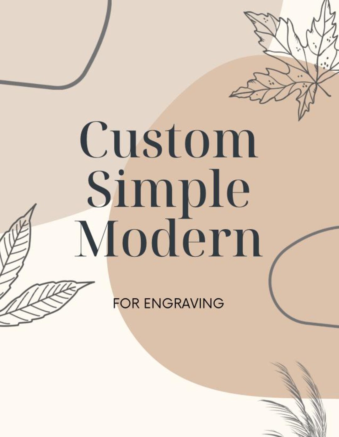 Custom Engraved 40oz Simple Modern Trek Tumbler - Etsy