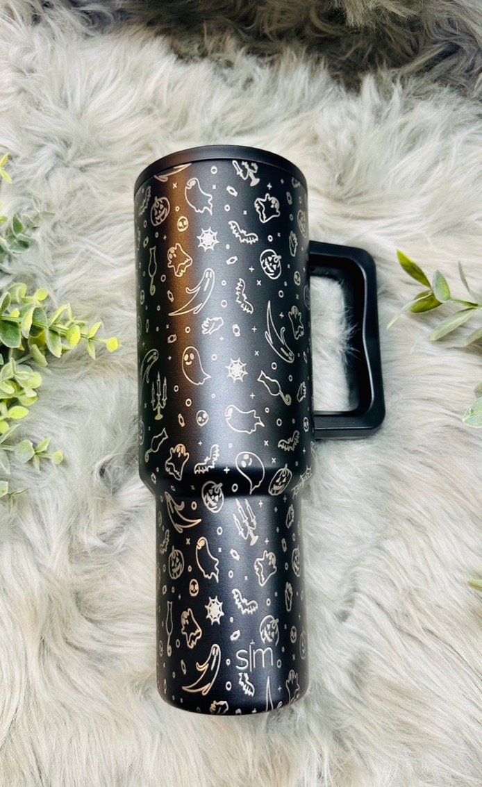 Engraved Halloween 40oz Tumbler, Simple Modern Trek - Etsy