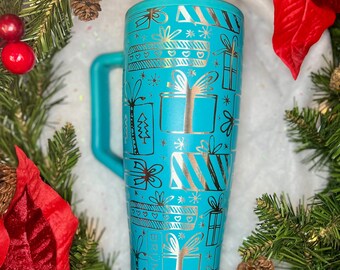 Engraved Holiday Treasures Brumate Era Tumbler, 40oz