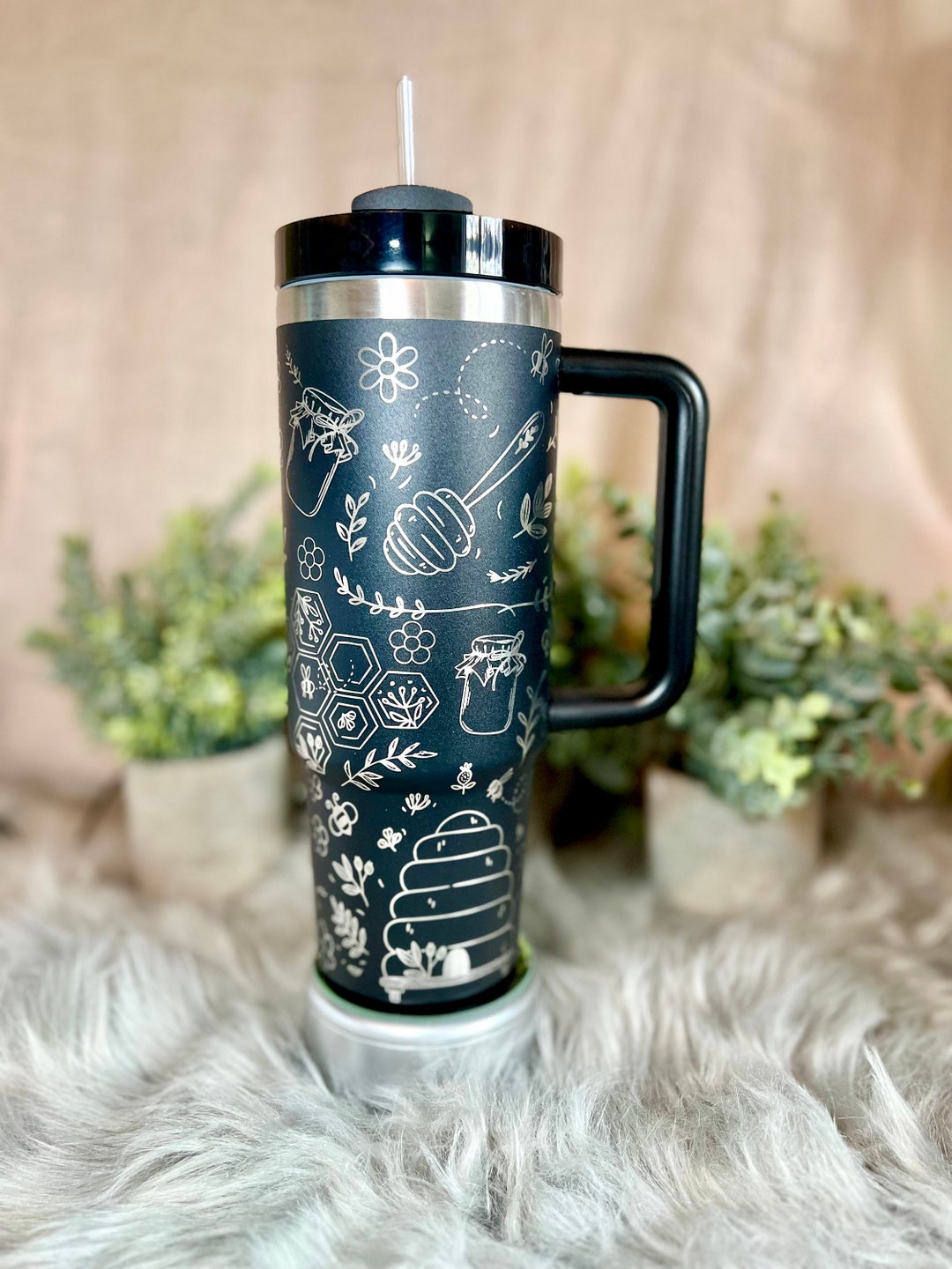 Sunflower Engraved Brumate Era Tumbler, Sunflower Engraved Era, 40oz Tumbler  With Handle, Engraved Brumate Era Tumbler, Engraved Tumbler, 