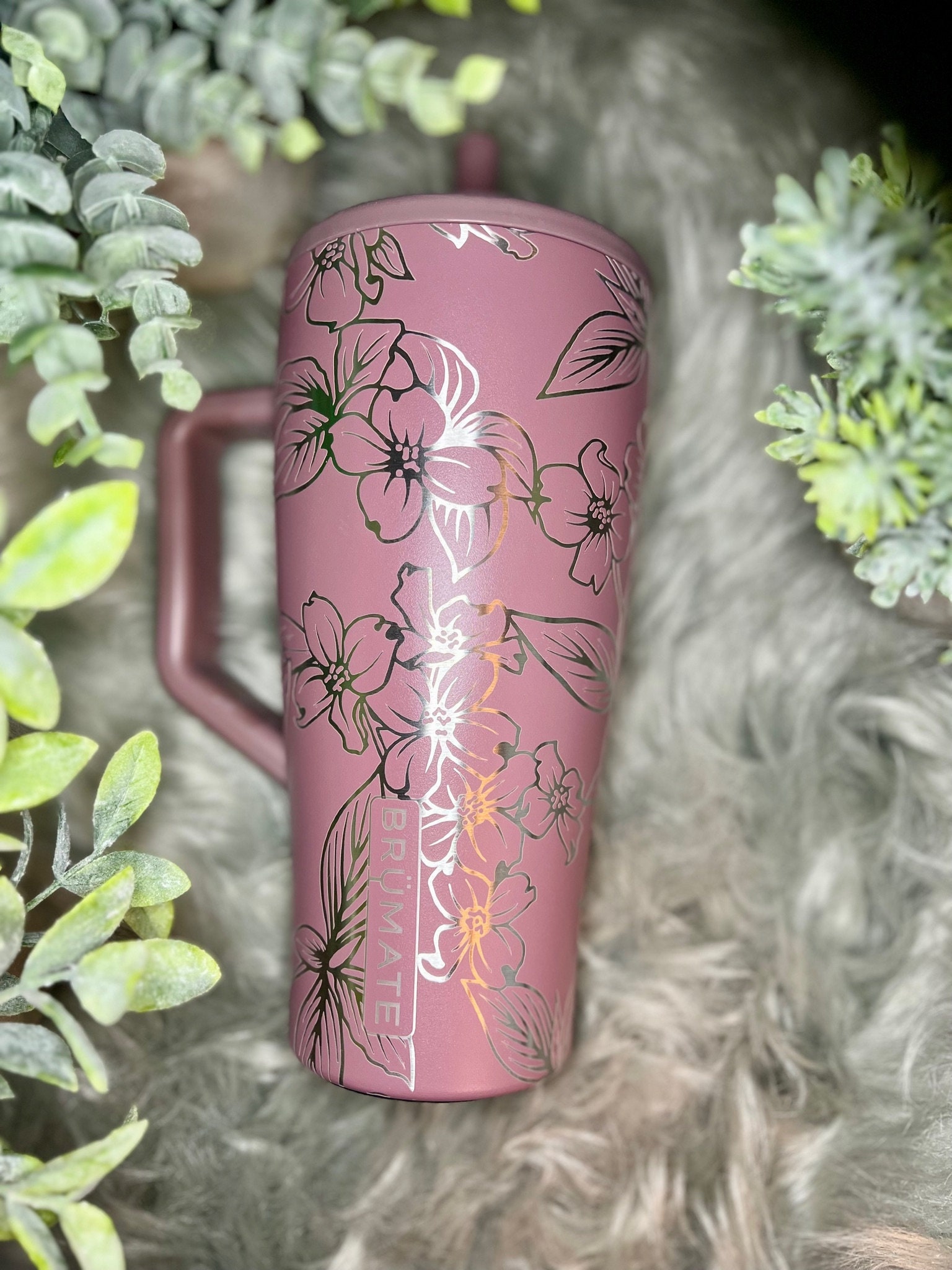 Engraved 40oz Brumate Era Tumbler, Peony Engraved Era, 40oz Tumbler With  Handle, Engraved Brumate Era Tumbler, Engraved Tumbler, Custom Era 