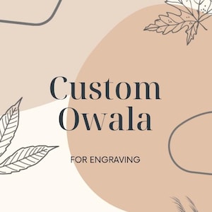 Individuell gravierte Owala Wasserflasche, Custom Order