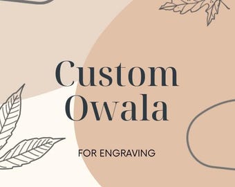 Custom Engraved Owala Water Bottle, Custom Order