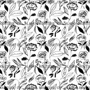 Flower Laser Engraved Full Wrap Design for 30oz Tumbler, Digital Download, SVG, Seamless Design, Tumbler Wrap For Laser Rotary