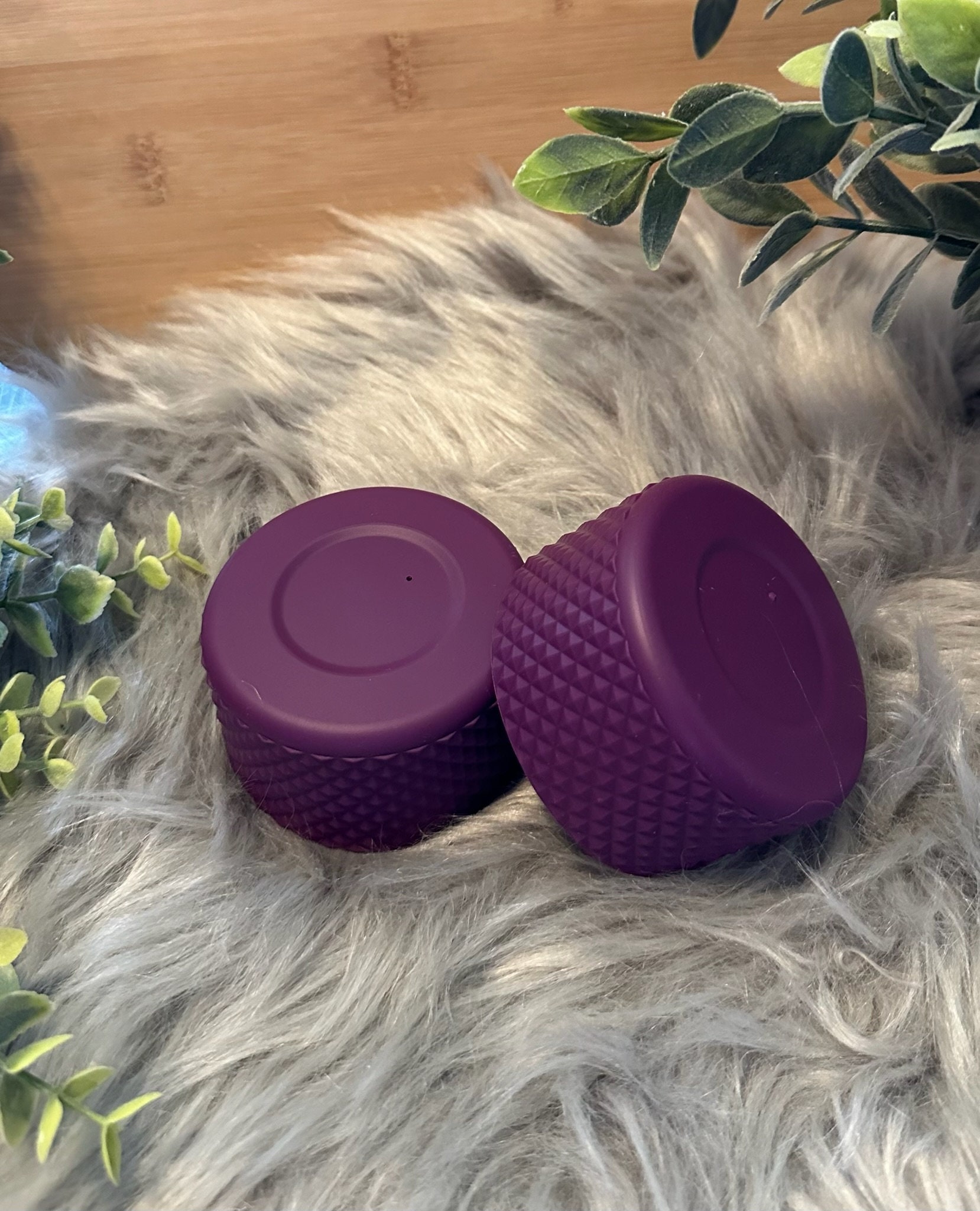 Plum Studded Silicone Boot 12-24oz For Stanleys 40oz-20oz, Sleeve for Stanley Tumbler, Plum Studded Tumbler Sleeve, Boot for Tumbler