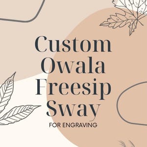 Custom Engraved Owala FreeSip Sway Tumbler, Owala Water Bottle, Custom Owala, Owala 40oz Owala 30oz