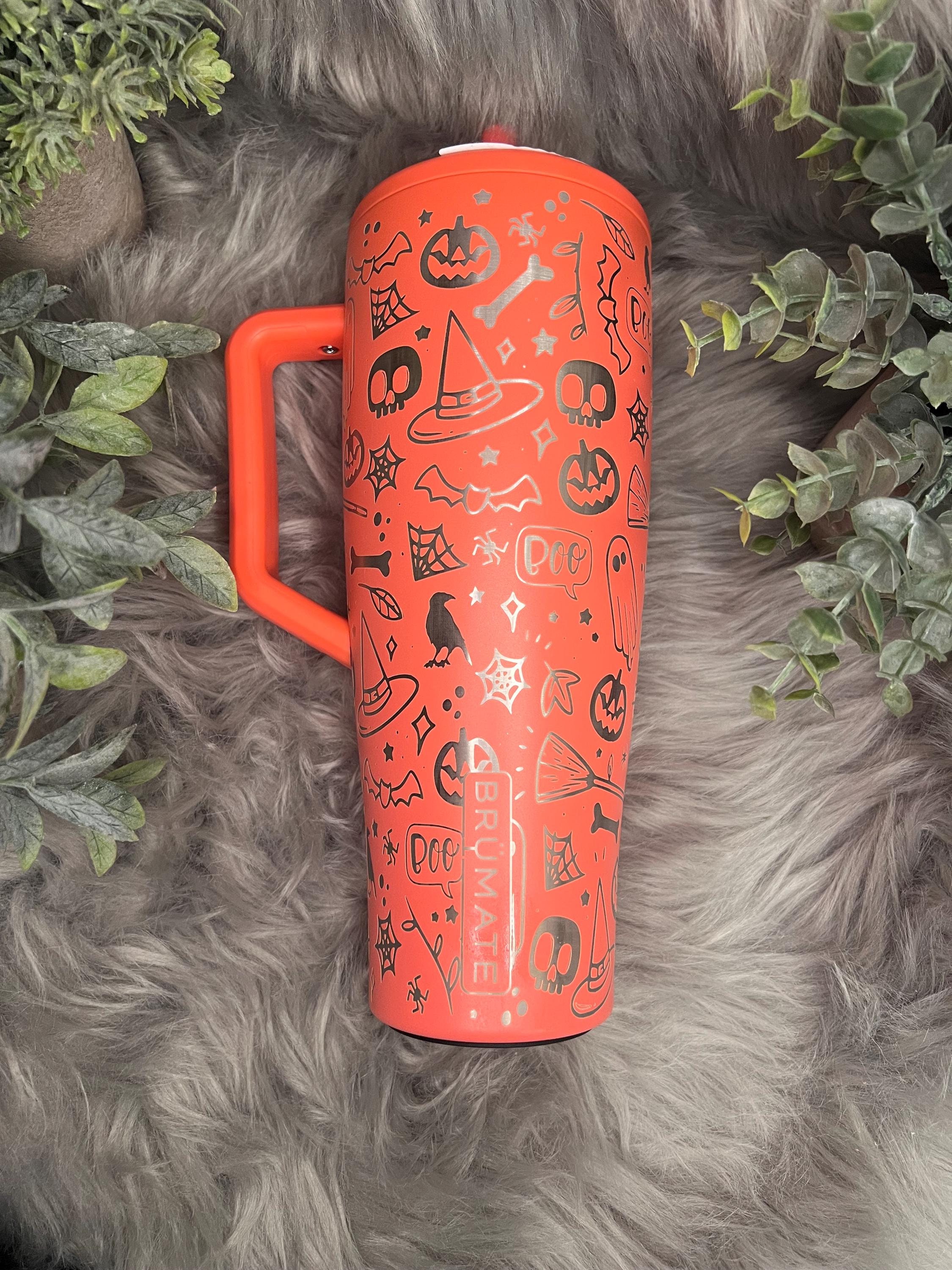 Halloween Engraved 40oz Brumate Era Tumbler, Halloween Engraved Era, 40oz Tumbler, Halloween Engraved Brumate Era Tumbler, Spooky Season