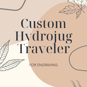 Custom Engraved Hydrojug Traveler 40 oz, Hydrojug Traveler, Custom Tumbler, Gifts for her, Custom Engraved Tumbler, Hydrojug Traveler
