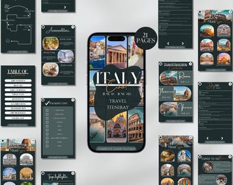 Italieninspirerad, Reseapp, Resplan för alla tillfällen, Gruppresor, Smekmånad