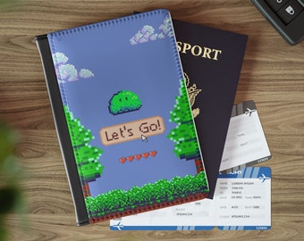 Portada de pasaporte de videojuego