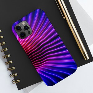 Neon Bold Electric Design - Gift Idea For Birthdays/Father&#39;s Day/Mothers Day/Christmas - For Him/Her/They/Them - Tough Phone Case