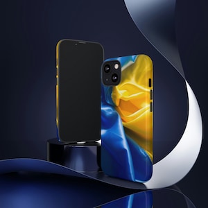 Ukraine Flag Design Tough Phone Case