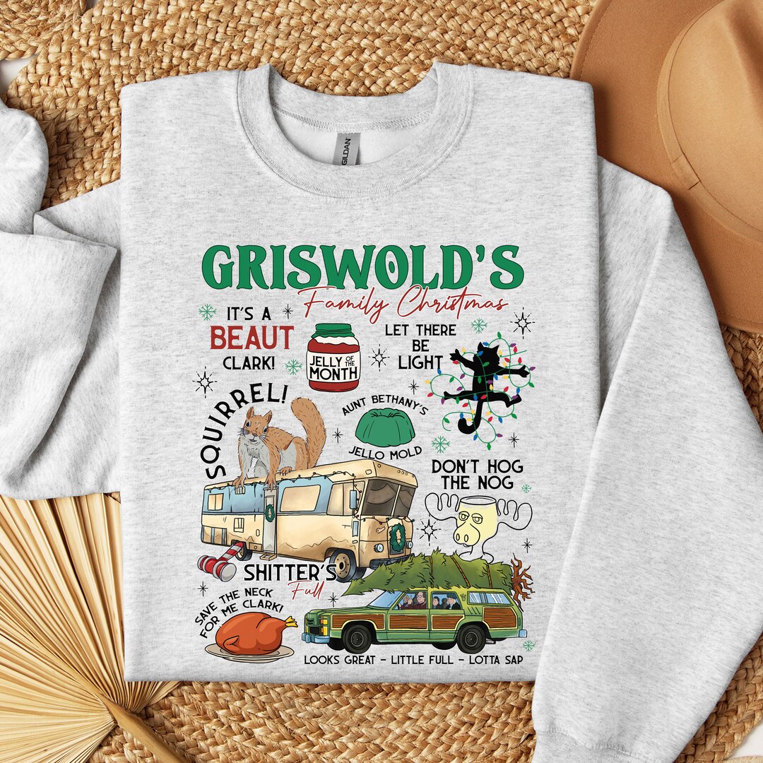 Griswold Christmas Vacation Sweatshirt Griswold Family Etsy