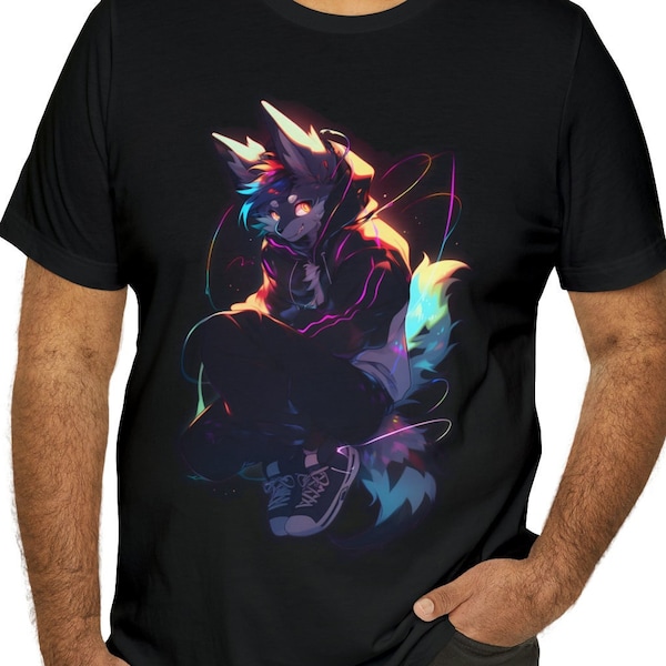 Neon Fursona T-Shirt - Stylish and Unique Tee