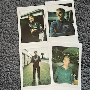 George Russell Instax polaroids